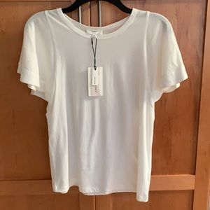 XS White Cotton shirt by “a loves a” NWT